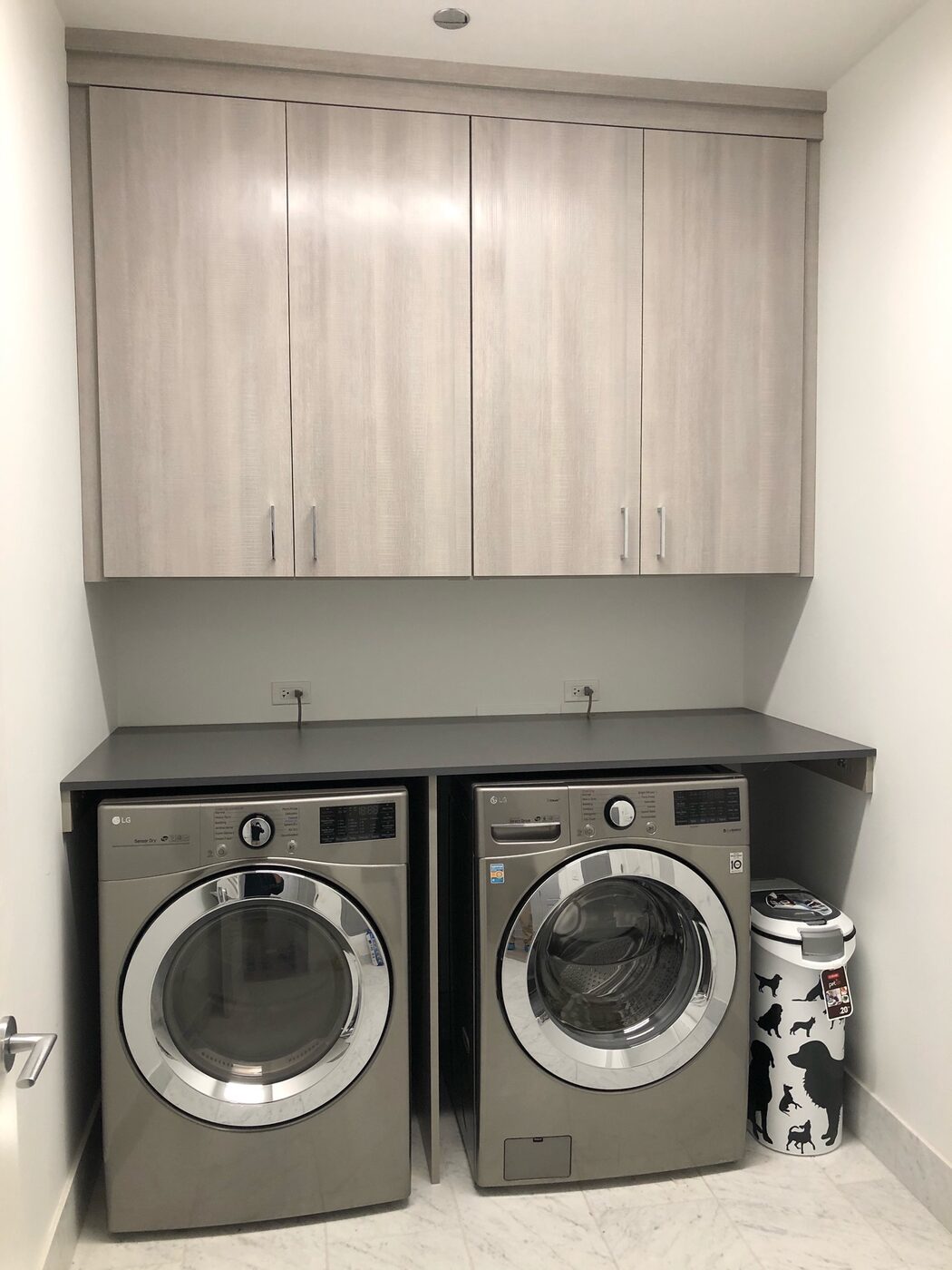 Custom laundry room cabinetry